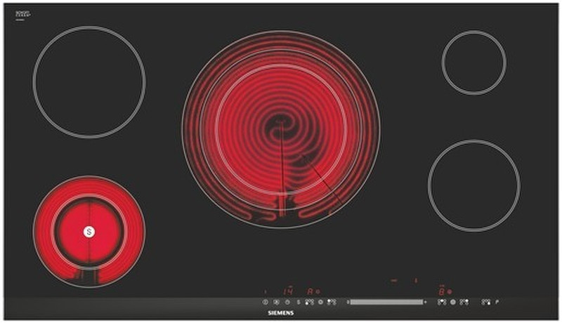 Siemens ET975MD21D Встроенный Ceramic hob Черный плита