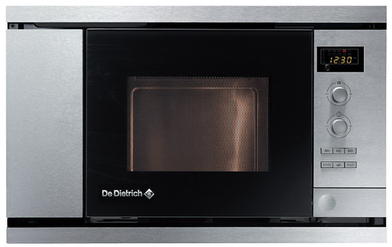 De Dietrich DME715X Встроенный 20л 750Вт Черный, Cеребряный микроволновая печь