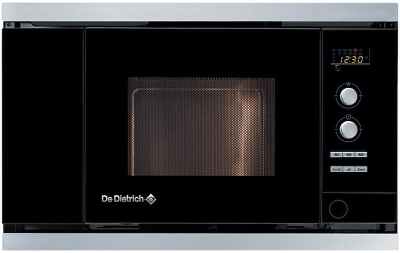 De Dietrich DME715B Встроенный 20л 750Вт Черный микроволновая печь