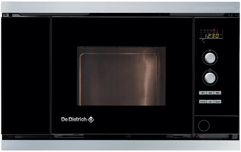 De Dietrich DME715B Built-in 20L 750W Black microwave