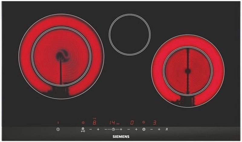 Siemens ET575MG11E Встроенный Ceramic hob Черный плита