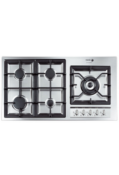 Fagor 3FI-95GLST X (BUT / NAT) built-in Gas hob White