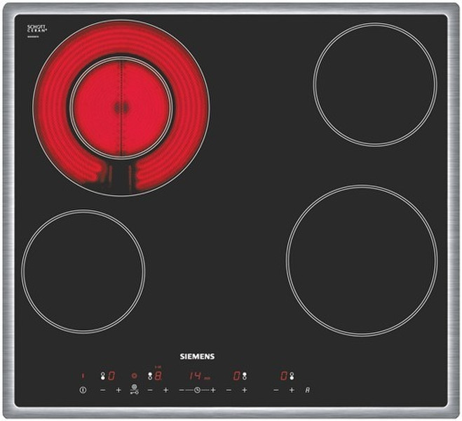 Siemens ET645TF12E Eingebaut Ceramic hob Schwarz Kochfeld