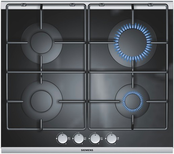 Siemens EP626PB80E Встроенный Gas hob Черный плита