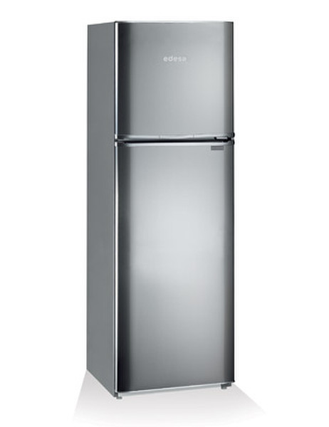 Edesa METAL-F21 freestanding 291L Grey fridge-freezer