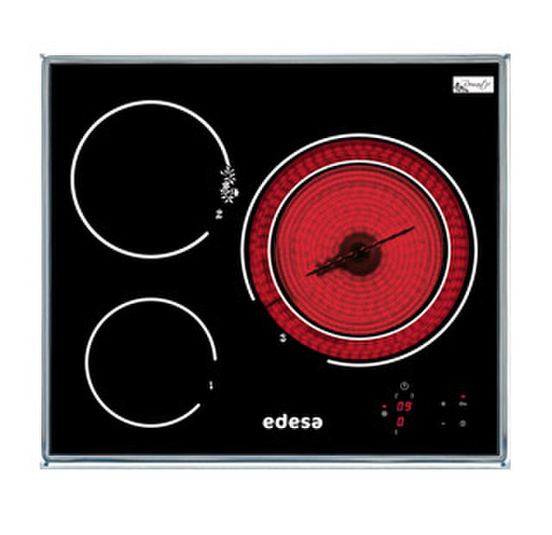 Edesa ROMAN-VT330X Встроенный Ceramic hob Черный плита