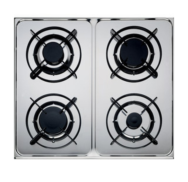 Edesa ROMAN-P4GXNAT built-in Gas hob Silver hob