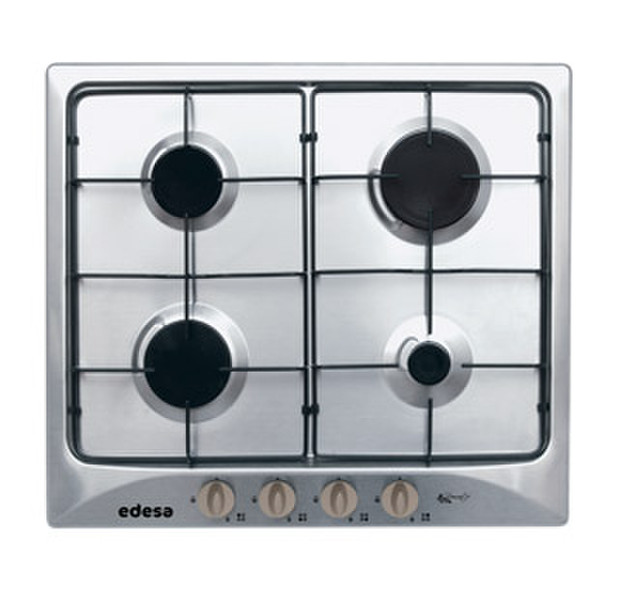 Edesa ROMAN-I4GXNAT built-in Gas hob Silver hob