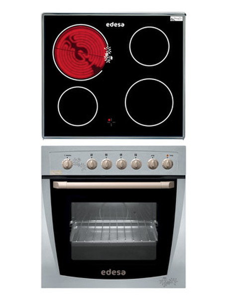Edesa ROMAN-HV3X Ceramic hob Elektrischer Ofen Kochgeräte-Set