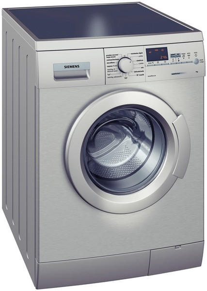 Siemens WM12E49XEP freestanding Front-load 7kg 1200RPM A Stainless steel washing machine