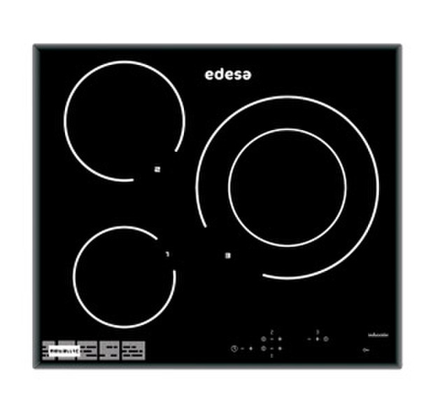 Edesa METAL-I33S Встроенный Electric hob Черный плита