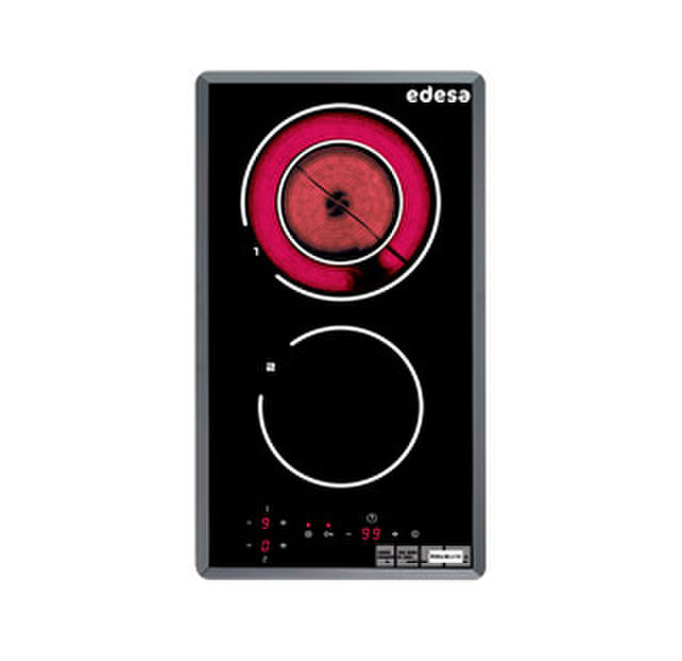 Edesa METAL-T2S built-in Electric Black hob