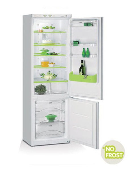 Edesa POP-F67 Отдельностоящий 348л Белый холодильник с морозильной камерой