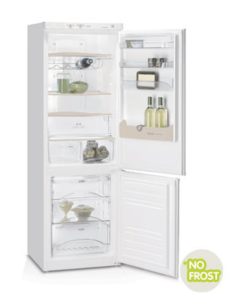 Edesa ROMAN-F63 freestanding 311L A White fridge-freezer