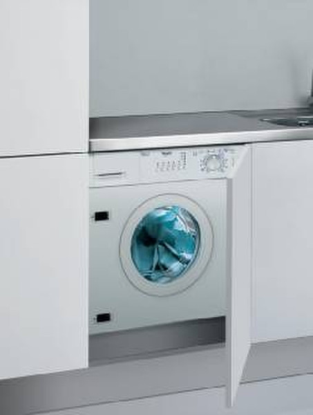 Whirlpool AWO/D 041 Встроенный Фронтальная загрузка 6кг 1000об/мин A+ Cеребряный стиральная машина