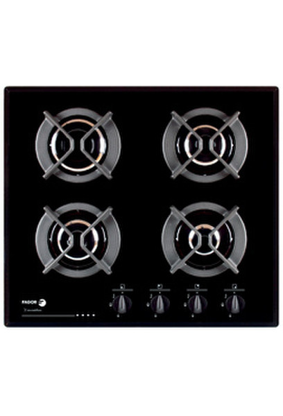 Fagor 5CFI-4G / BUT Tabletop Gas hob Black hob