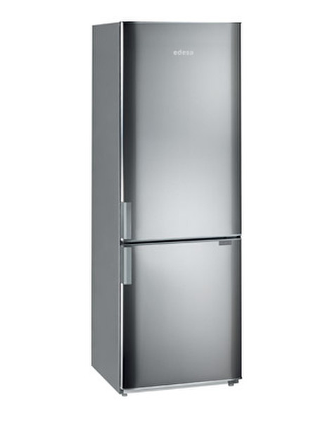 Edesa METAL-F631 freestanding 279L A+ Grey fridge-freezer