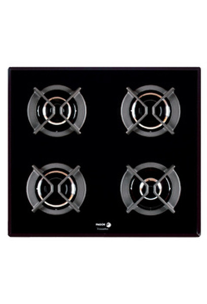 Fagor 5CFP-4G LS/ NAT Настольный Gas hob Черный плита