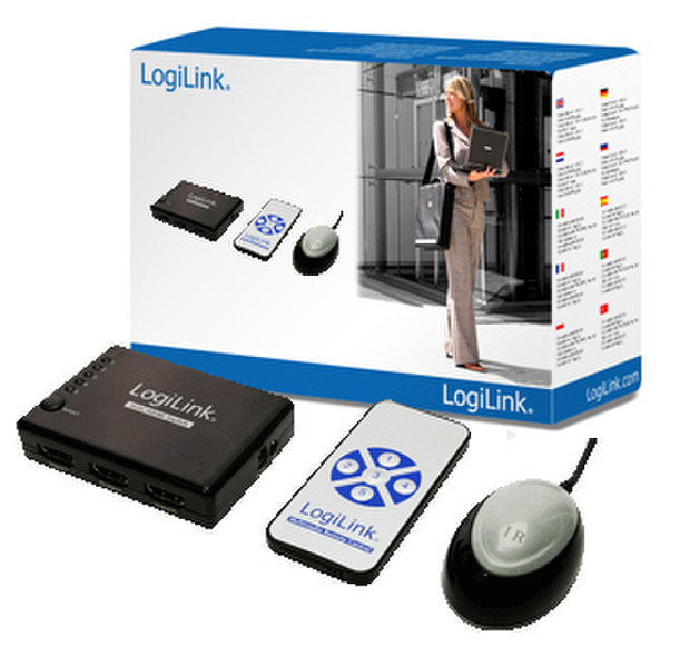 LogiLink Video Switch HDMI 5-Port HDMI