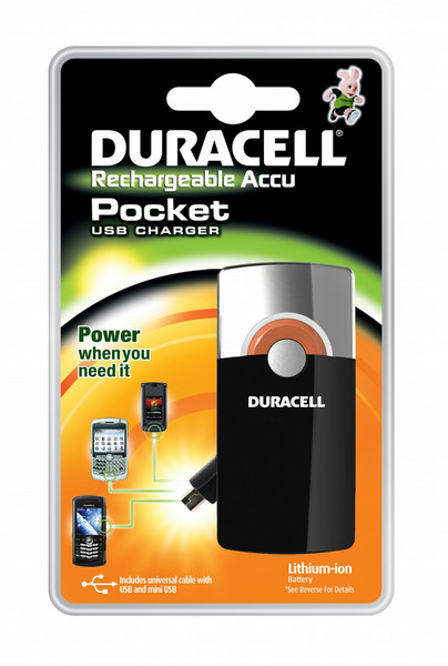 Duracell PPS4 Вне помещения зарядное для мобильных устройств
