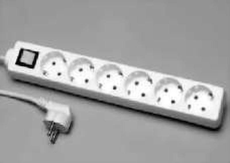 Auviparts Power block 6 x outlet 1.5m power extension