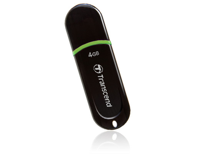 Transcend JetFlash elite 4GB JetFlash 4GB USB 2.0 Type-A Black USB flash drive