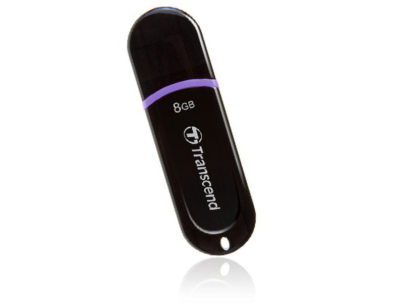 Transcend JetFlash elite 8GB JetFlash 8ГБ USB 2.0 Тип -A Черный USB флеш накопитель