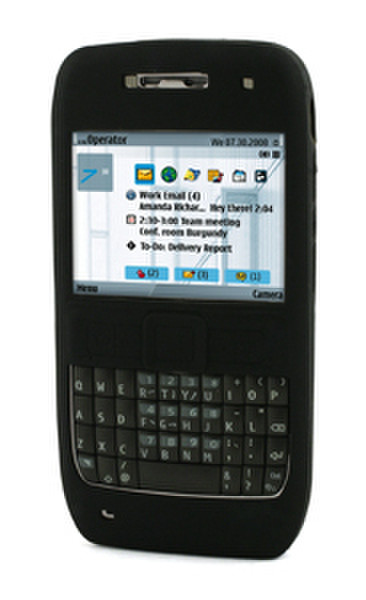 MCA Silicon Case Nokia E71 Schwarz