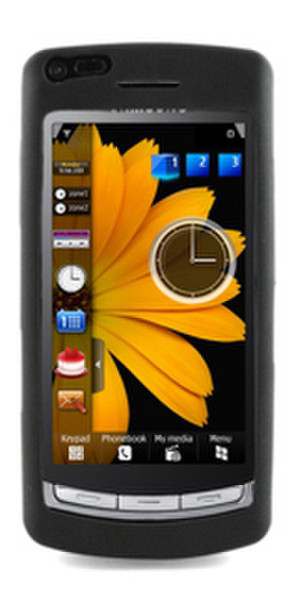 MCA Silicon Case Samsung I8910 Черный
