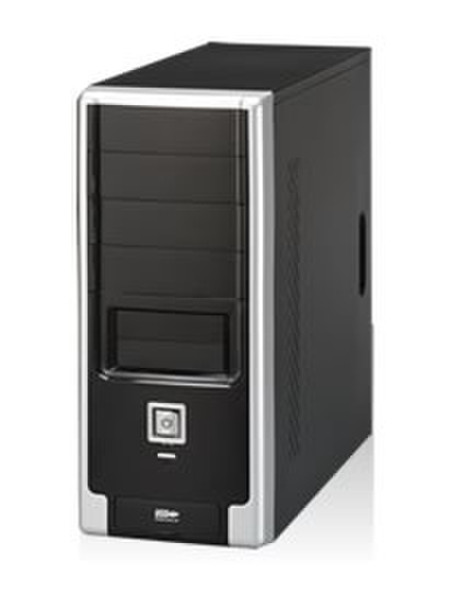 Antler SK-337 Midi-Tower Black,Silver computer case
