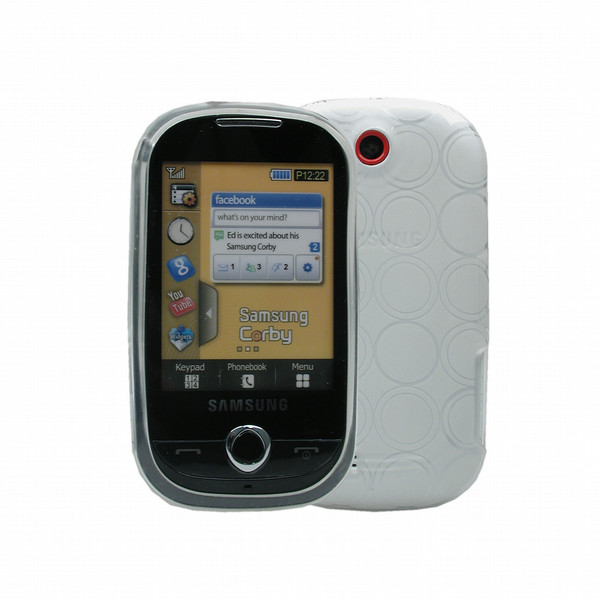 MLINE Samsug S3650 Hybrid Case White