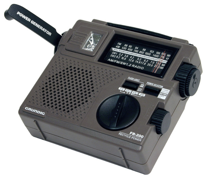 Eton FR200 Tragbar Braun Radio