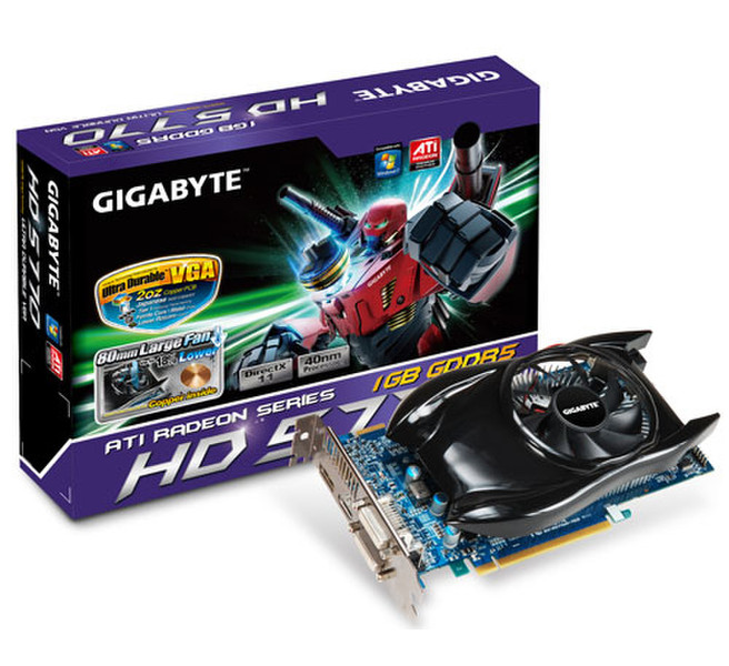 Gigabyte GV-R577UD-1GD 1ГБ GDDR5 видеокарта