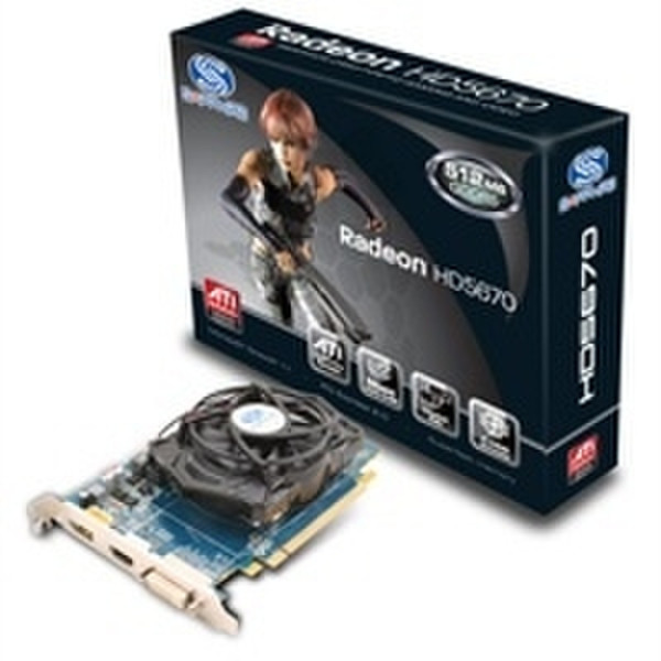 Sapphire Radeon HD 5670 512MB