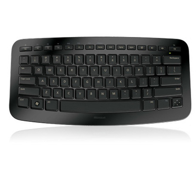 Microsoft Arc Keyboard Bluetooth QWERTY Черный клавиатура