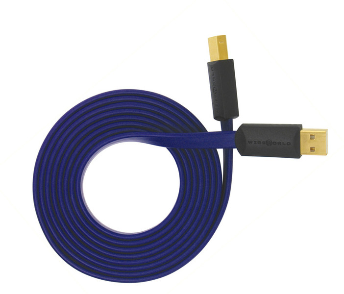 Cable Company USB A to Mini B 5м USB A Mini-USB B Синий кабель USB