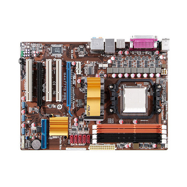 ASUS M4A77TD PRO/U3S6 AMD 770 Buchse AM3 ATX Motherboard