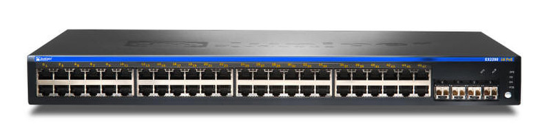 Juniper EX2200 Managed network switch Energie Über Ethernet (PoE) Unterstützung Schwarz