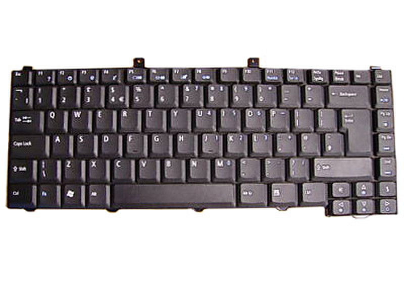 Acer Keyboard 85KS Black UK QWERTY Englisch Schwarz Tastatur
