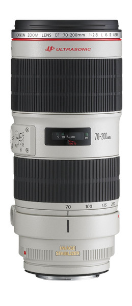 Canon EF 70-200mm f/2.8L IS II USM SLR Telephoto lens Weiß