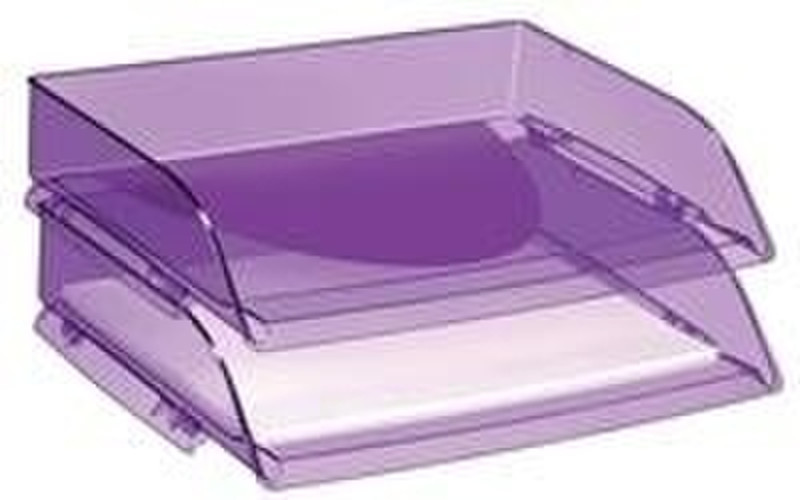 CEP 135/2T CepPro Tonic Letter Tray Polystyrene Violett Schreibtischablage