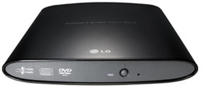 LG GP08NU20, Black Black optical disc drive