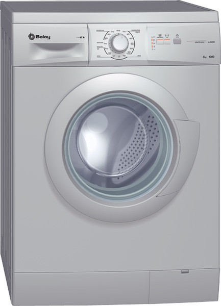 Balay 3TS-60100 T freestanding Front-load 6kg 1000RPM A-10% Stainless steel washing machine