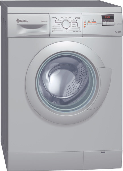 Balay 3TS-72121 X freestanding Front-load 7kg 1200RPM A-20% Stainless steel washing machine