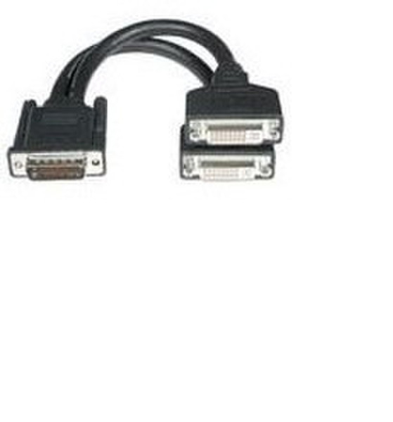 Fujitsu DVI-D / Dual DVI DVI-D Dual DVI Черный кабельный разъем/переходник