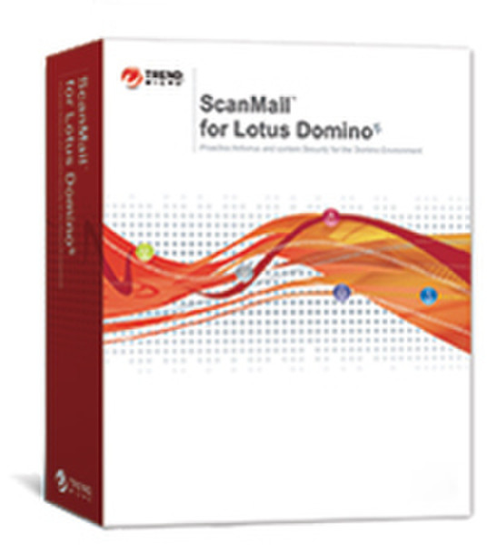 Trend Micro ScanMail Suite f/IBM Lotus Domino, Win, 1Y, 51-100u, ENG