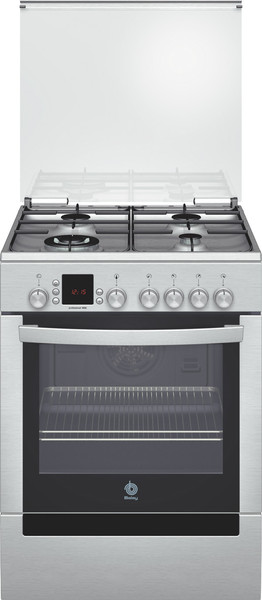 Balay 3CGX-468 B Отдельностоящий Gas hob Cеребряный