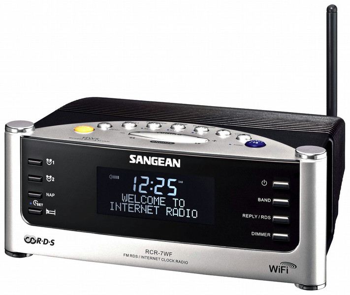 Sangean RCR-7 WF Schwarz FM-Transmitter