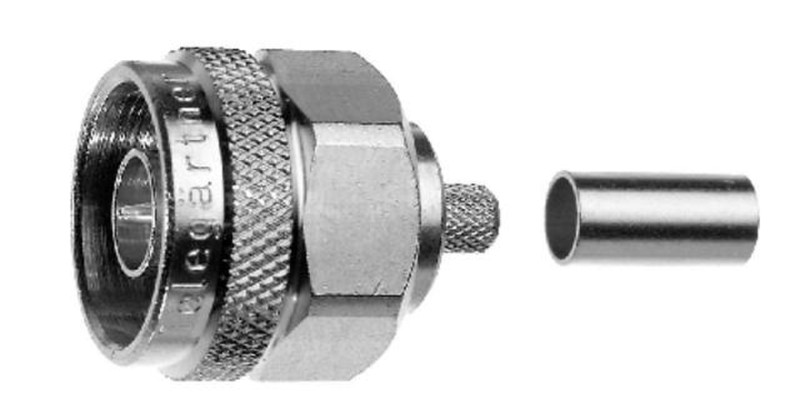 Telegärtner N Straight Plug Crimp G1 (RG-58C/U) crimp/crimp coaxial connector