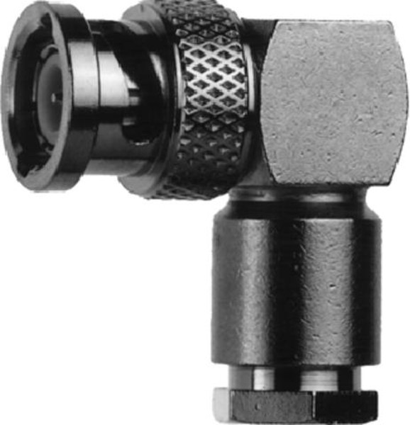 Telegärtner BNC Angle Plug G1 (RG-58C/U) pressure sleeve coaxial connector